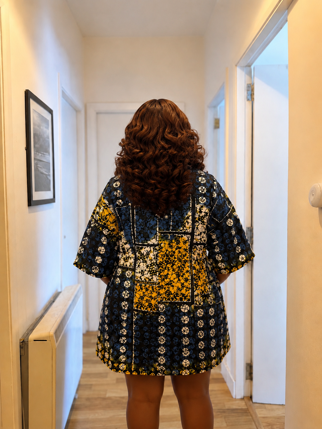 The Zaria Luxe Kimono Dress