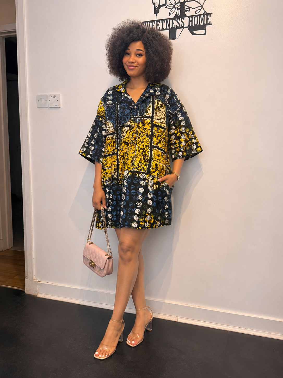 The Zaria Luxe Kimono Dress